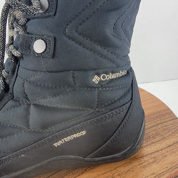 Columbia Womens Size 7 Brown Shorty III Omni-Heat Waterproof Boots BL5961-010 - Picture 2 of 8